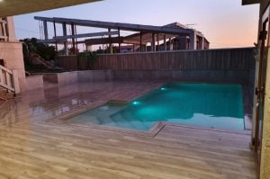 miniatura piscina diseñada por el cliente