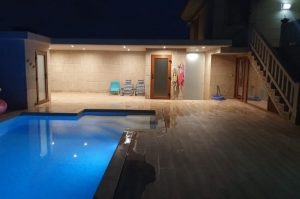 miniatura piscina diseñada por el cliente